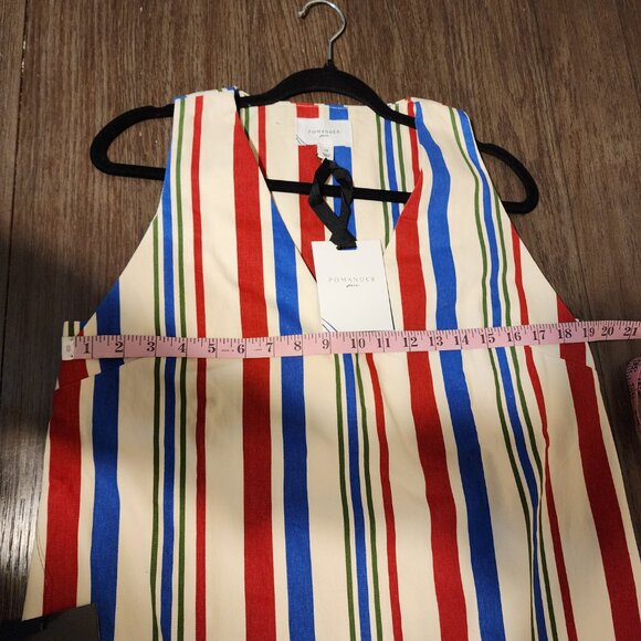 Pomander Place Americana Stripe Kira Dress NWT Med - Picture 7 of 9